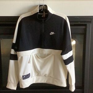 Nike blue and white pullover